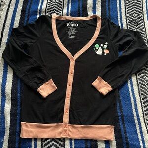 Studio Ghibli My Neighbor Totoro button up V neck cardigan